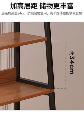 多架货层置物架落地收纳架架带门储柜物展示子家NYK用卧室便利店
