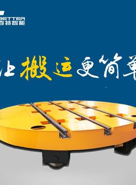轨道直角弯用轨道旋转平台道转盘电转动轨手IHR动转盘