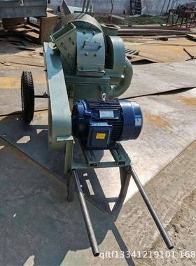 家用小粉型木头芯33801碎机双口木材木头粉碎机玉米秸秆树枝粉碎机