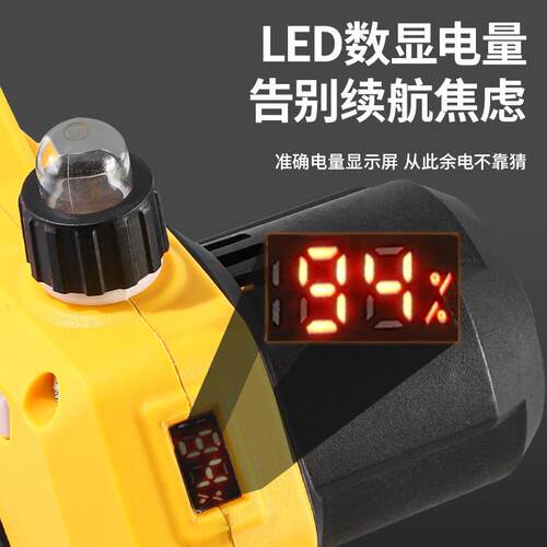 锂电锯工木手木持充电电锯式切割锯头锯树大功率180便携伐木锯电