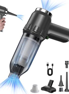 无线车载LUW吸型器小汽车便家尘用充电式手持车携用吸尘器吹尘器