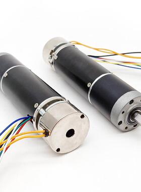 3刷6mm直无行星减速4电流机配抱闸断电刹车制动器2V行星91463减速