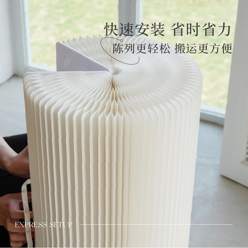 圆形展台示台橱窗产品陈装庆列展462示架中岛饰圆柱婚道具展架