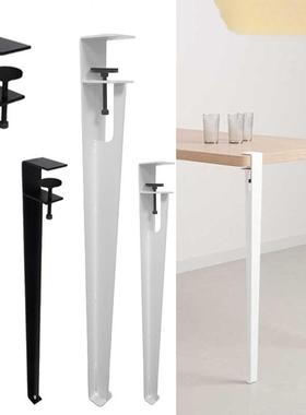 免打孔腿金属脚支架桌WLM可移升降桌子铁艺支撑腿支撑架桌方动桌