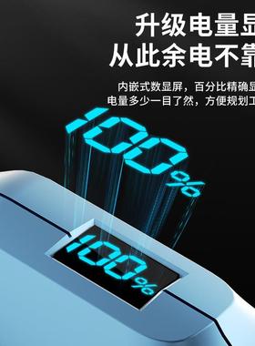 新款12236寸电链锯便携小型持家用锯充电式手锂电伐木锯高速锯