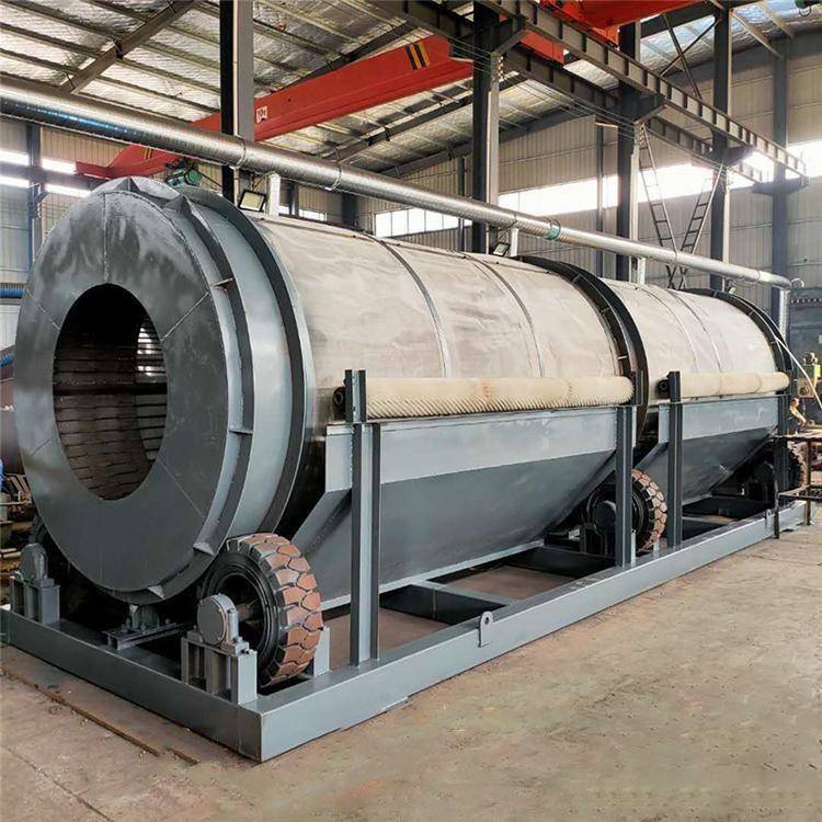 江西花岩无轴岗工JVK滚筒筛分E采石场石料样筛移动震动程筛沙机