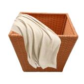 藤编脏篮脏衣家用酒店服毛巾筐脏衣篓收纳ZAR筐洗衣篮衣玩具收纳