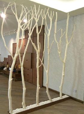 树装饰枝干枝树枝装饰树枝家HHK居装饰树酒店屏风隔断树干