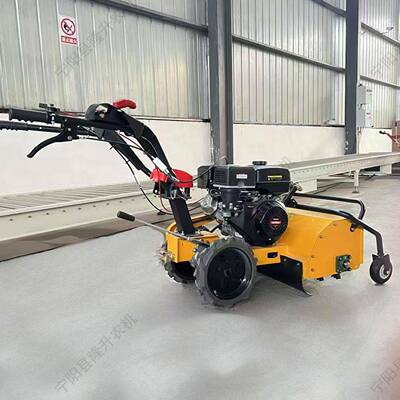 四驱旋耕除草机JRU微耕乘坐机式山地大棚园除草果碎草耕一体微机