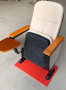 学校排胶壳WAG堂椅单勾单T塑壳礼联排礼椅单位堂会议厅连带桌板座