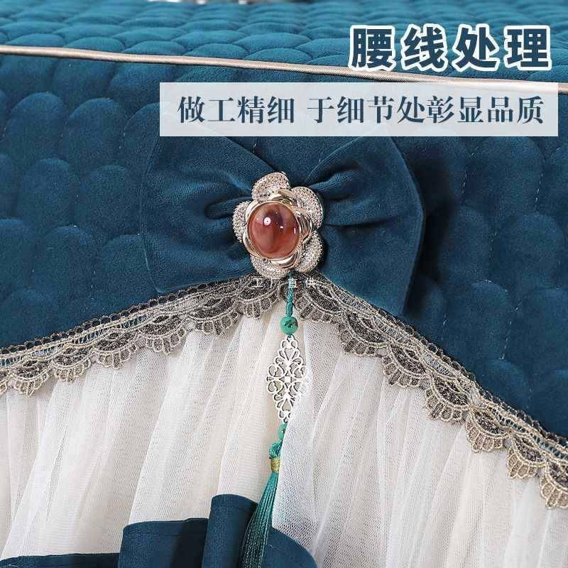 ERB款钢琴防尘罩钢琴套全罩约琴布盖新布欧式现代简钢琴帘半钢罩