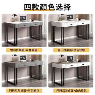 写卧BFR室书家用工作桌子简易学生字桌简现代办 岩板电脑桌台约式