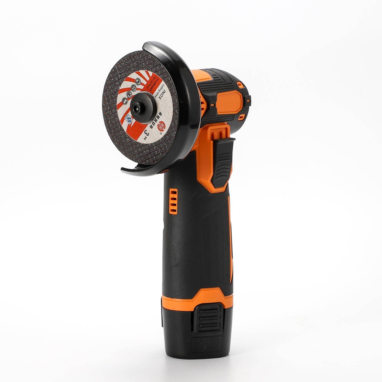 12V电割角磨机高配无刷电机PVN锂切机多功能置彩盒装76mm配3寸砂