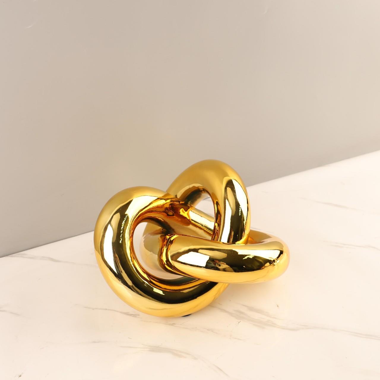 现代简约电镀树脂缠绕艺1660摆件客厅卧店室术玄饰关酒电视柜家居