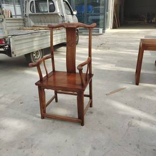 老榆木国学桌椅实木桌椅办公室桌子学生学习阅读桌学习桌靠背椅