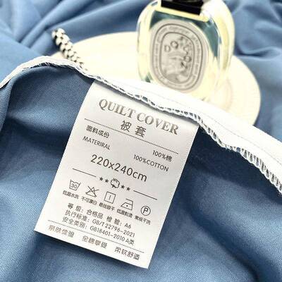 毛1TY-202000支全棉磨床上四件套1纯00棉冬季加厚保暖单被套床床