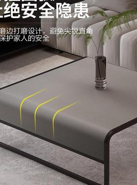 现代tb-71329户轻奢小几极简小型可伸缩茶橙色皮面客2厅家用025新