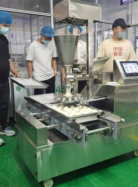 全自动盘子摆盘包一04281体机小笼菜包摆机馒头包馅饼机创业厂家