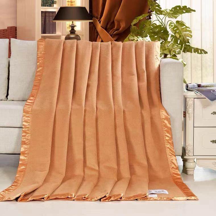 V45O蚕丝毯真丝丝桑蚕毯子午盖睡毯绒面夏春F7697SJ5季保暖床上真