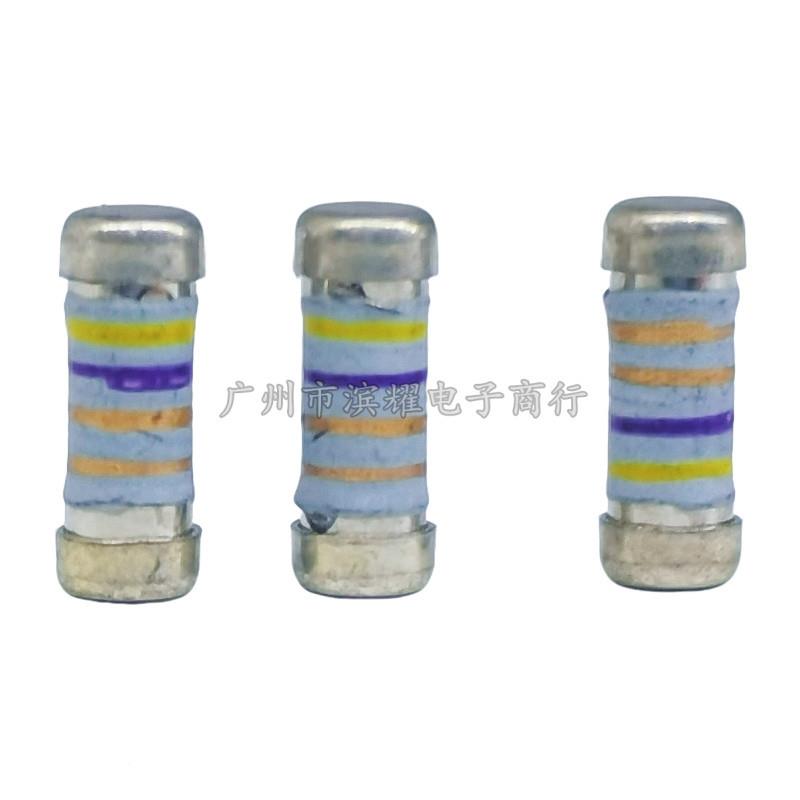 贴片保险绕线电0阻039WR7.51R8.2R1013R5%0309晶圆无引线