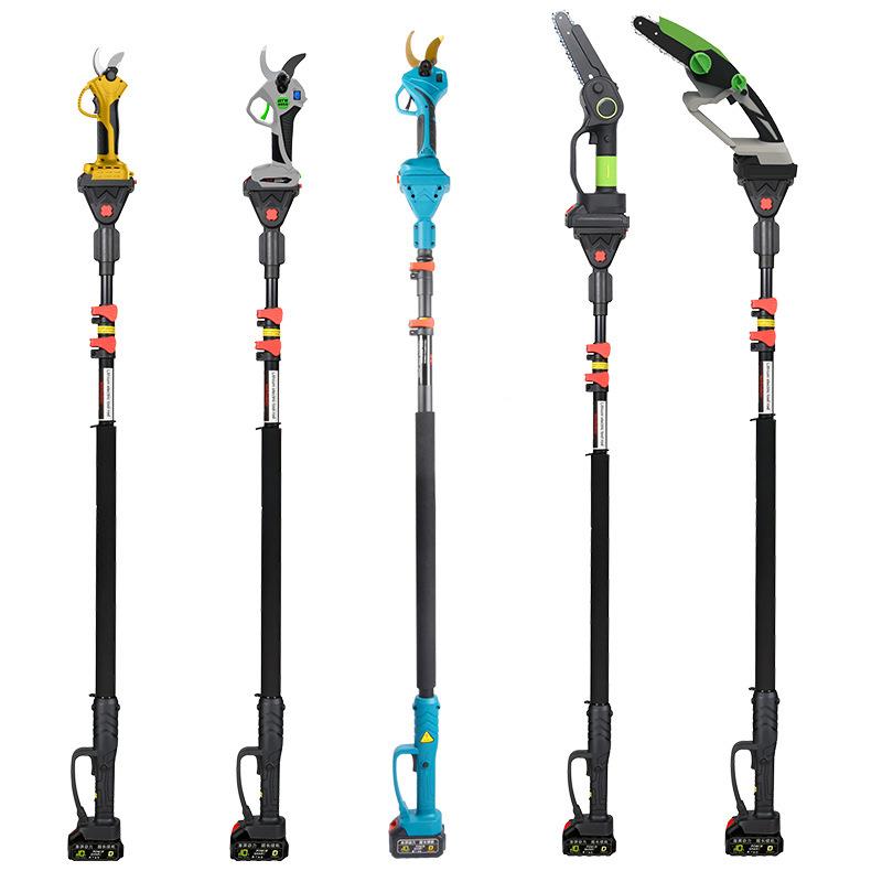 高园枝修枝剪可伸缩式高枝锯跨境林果RLR木工具家用充式电锯电园