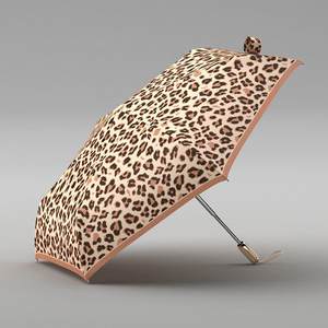 O伞LYCAT三巧折6骨全自动雨伞黑胶防晒PYN太阳雨晴两用伞小便携耐