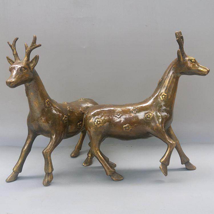 纯铜梅花鹿金属工艺品铜鹿居家办公装饰动物雕塑摆件客厅用品,农用物资,其他肥料,淘宝优惠券,粉丝福利购,淘宝优惠卷