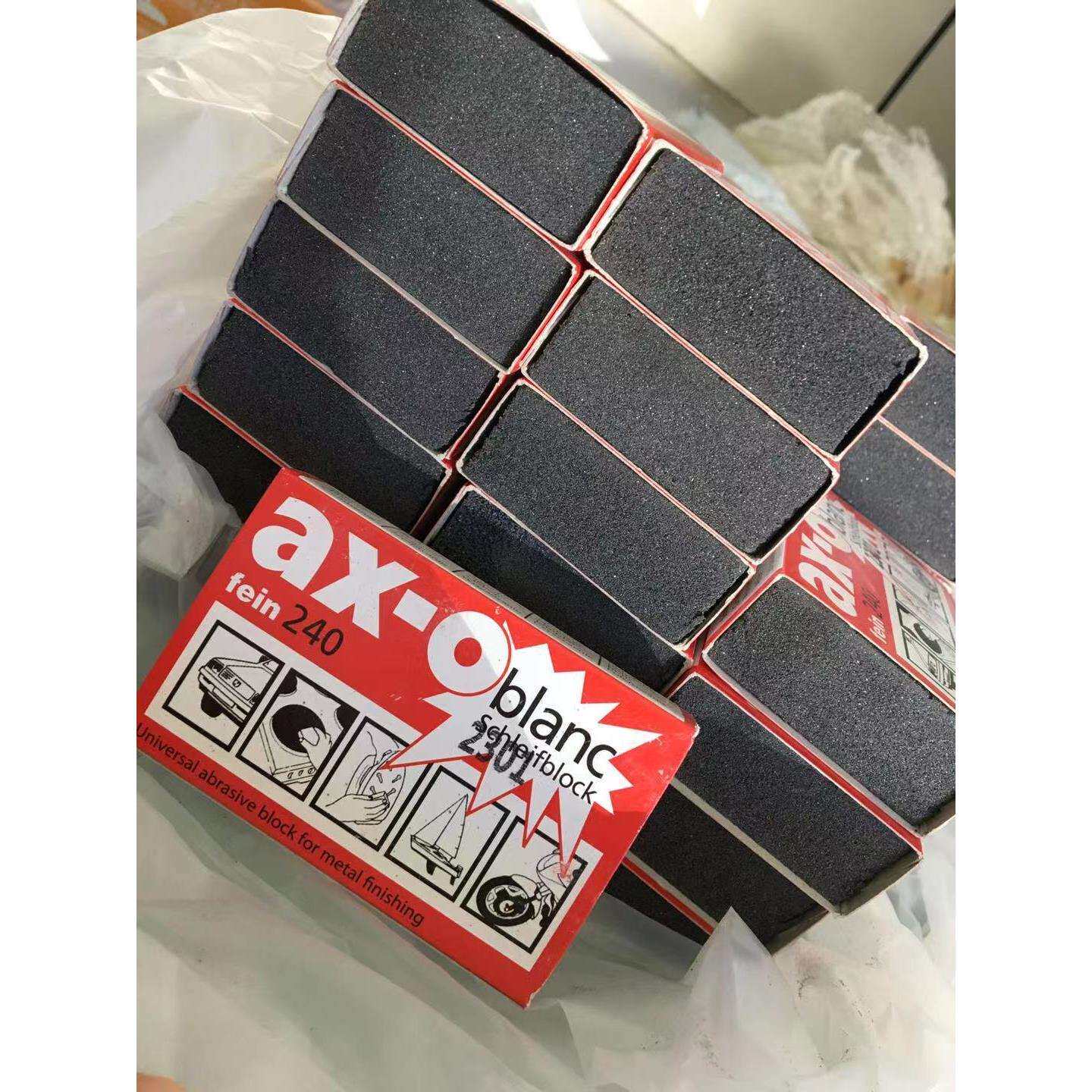 线切割ax-o软性油石抛光油石手用磨砖慢走丝海绵沙块橡胶磨块金属
