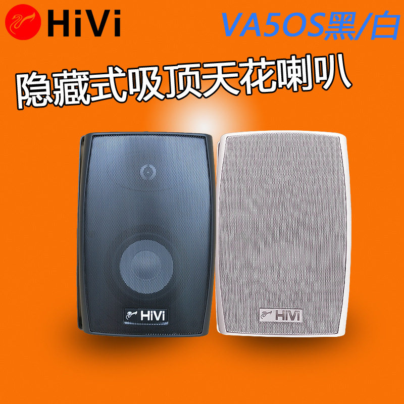 Hivi/惠威 VA5-OS定阻定压壁挂音箱立体声喇叭广播会议餐厅背景