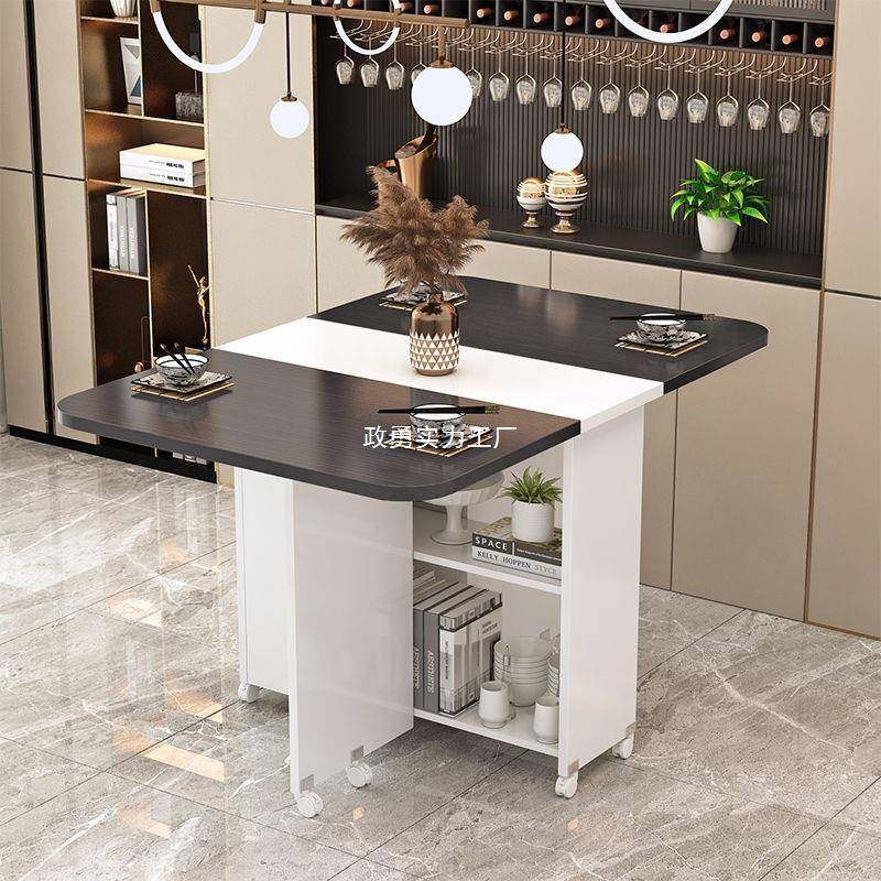 折叠餐桌家用小户型长方形简易多功能可移动可伸缩带轮吃饭小桌子,农用物资,其他肥料,淘宝优惠券,粉丝福利购,淘宝优惠卷