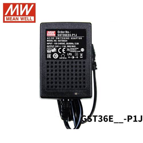 GST36E明纬电源P1J电源适配器E05/E09/E12/E24/E4836W5V9VGS
