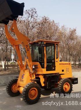 志成28马力柴油四驱装载机ZL10小型轮式铲车工程道路施工铲土机