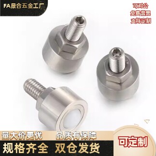 万向牛眼滚珠   BCHN12/16/19/25/31 不锈钢螺帽固定型钢珠滚轮