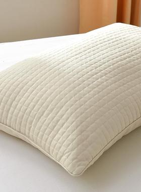 Bford抗菌舒缓枕头y透气纤维枕头羽毛丝棉头芯家单庭学生枕pt2024