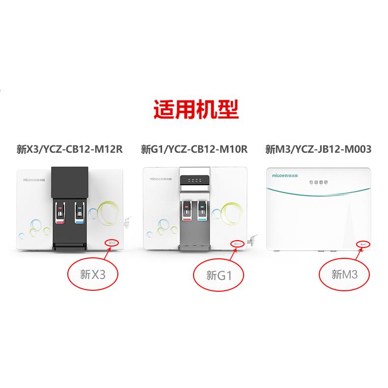季沐歌净水器滤芯五新M6/M/新G1/新X3净四季沐歌水机滤芯过四滤芯