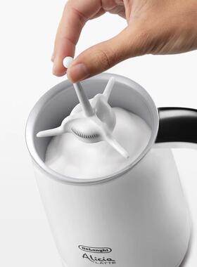 迪朗奇冷双打奶泡机全自动用咖啡热打奶器EMF2.W电加动热牛家奶静