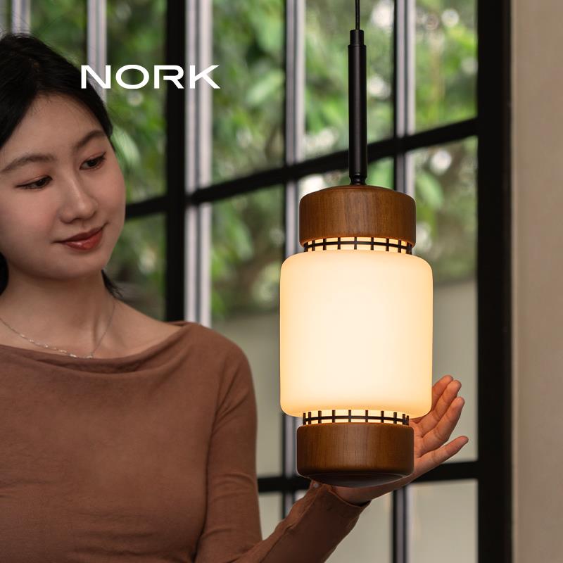 诺克堂床头吊灯卧室小花花涧堂涧吊灯中廊古风宋氏美学覆古走玄关