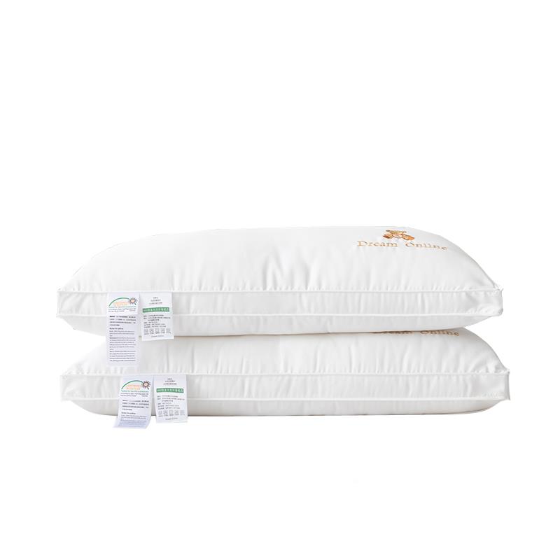 小店林A类助6大豆纤维枕头ZT02家用单人护0颈椎酒夏季睡眠枕芯一