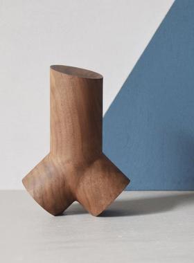 象有形/年抽轻身躯 GYM术布朗库西雕塑创意象木雕艺北欧风装的饰