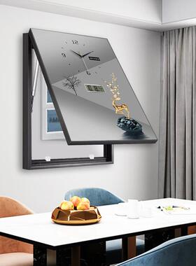 梭配电版箱电表箱装饰画挂钟竖免打孔电DX-3011闸箱精总开关遮挡