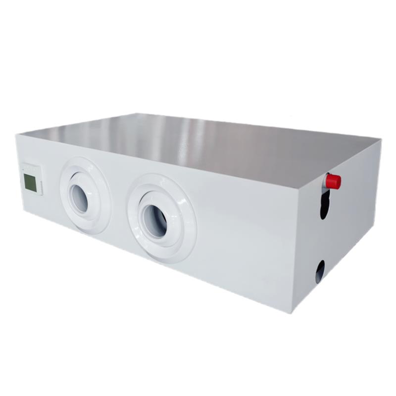 明射流风机盘RLO管商工家用风冷装暖远程送空气能煤改电厂吊顶水