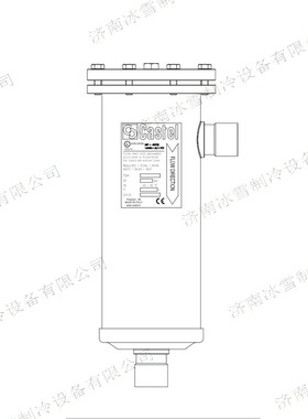 Castel卡士妥干燥过滤器4411/11AF,螺纹盖,固体滤芯可换,钢接头