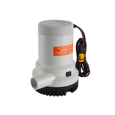 直销SEAFLO直流潜水泵2000GPH全自动船用游艇泵防爆潜水泵