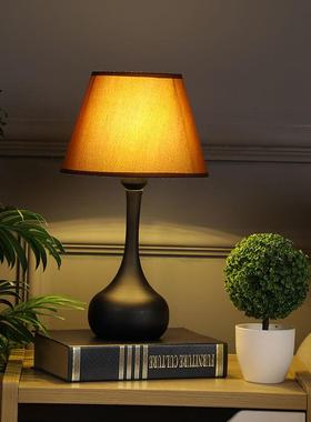 北欧简约台灯感应台风卧室可调光床头柜触摸式床头灯护眼led智能