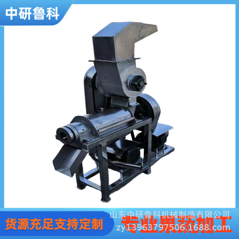 西红柿粉碎机打汁机商用草莓荔枝樱桃榨汁机全自动果汁生产设备