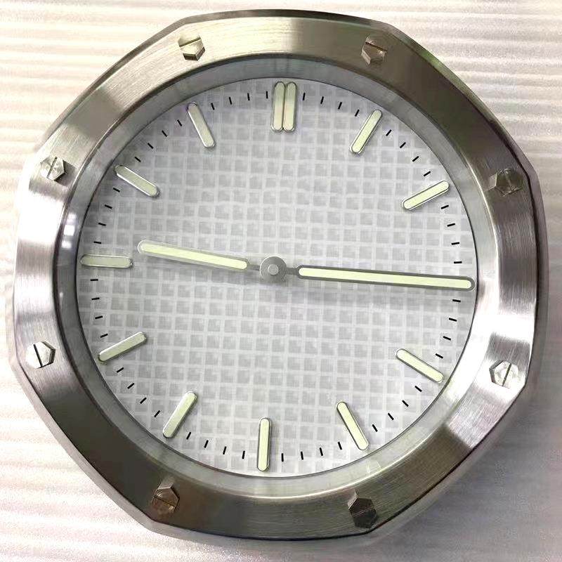 欧式创意夜光挂钟客厅简约钟表轻奢挂墙家用时尚装饰石英时钟