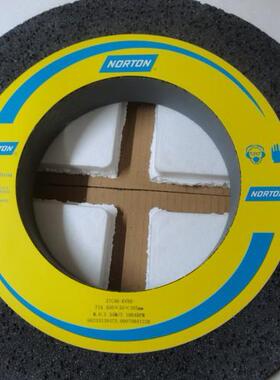 诺顿砂轮黑碳化硅黑色诺顿大气孔砂轮C46K405*50*203,磨胶棍铜铝