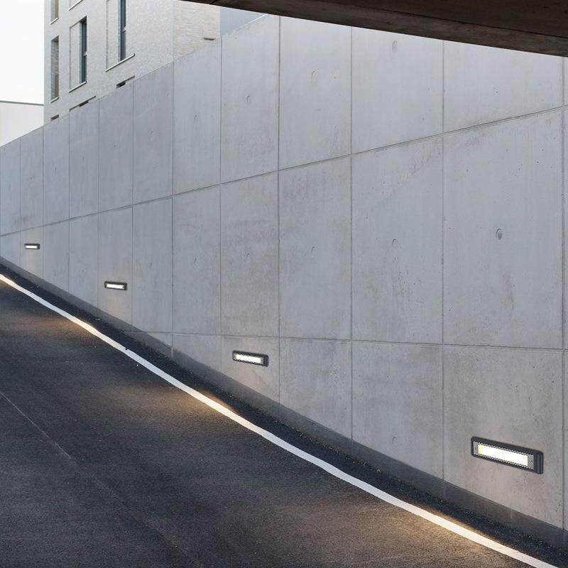 楼梯踏步灯户外灯简约埋地灯防水防尘景观庭院地脚灯室内外墙角灯