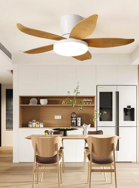 Heom餐厅厅风约扇灯现代简XFN大风力家用一客体式静音智能变频电