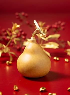 铜葫芦手把件男士随时玩把解文GTGUYY7玩天然车摆件职场工位载压